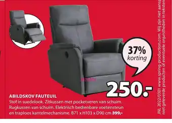 Jysk Abildskov Fauteuil B71 x H103 x D90 cm aanbieding