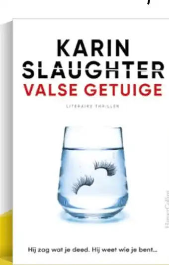 BookSpot Valse getuige karin slaughter aanbieding