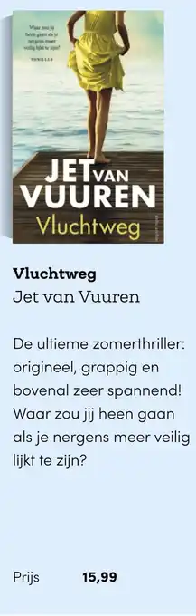 BookSpot Vluchtweg jet van vuuren aanbieding