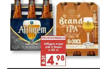 MCD Supermarkt Affligem tripel 30 cl aanbieding