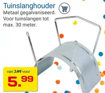 Kluswijs Tuinslanghouder aanbieding