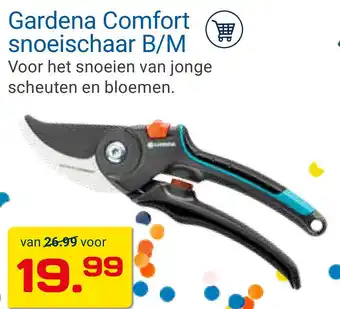 Kluswijs Gardena comfort snoeischaar b/m aanbieding