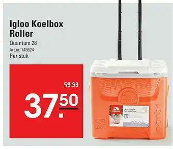 Sligro Igloo koelbox roller quantum 28 aanbieding