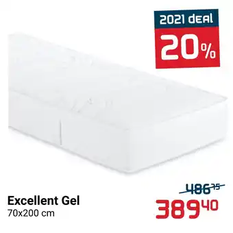 Beddenreus Excellent Gel aanbieding