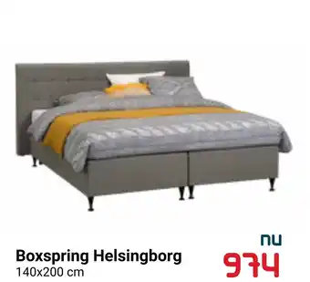 Beddenreus Boxspring Helsingborg aanbieding