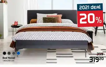 Beddenreus Bed Novel aanbieding