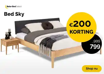 Beter Bed Bed Sky aanbieding