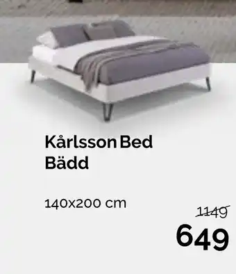 Beter Bed Kårlsson Bed Bädd aanbieding