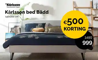 Beter Bed Kårlsson bed Bädd aanbieding