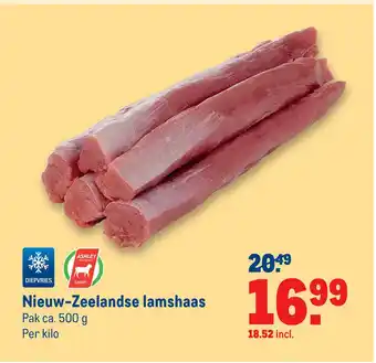 Makro Nieuw-Zeelandse lamshaas aanbieding