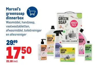 Makro Marcel's greensoap dinnerbox aanbieding