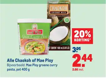 Makro Alle Chaokoh of Mae Ploy aanbieding