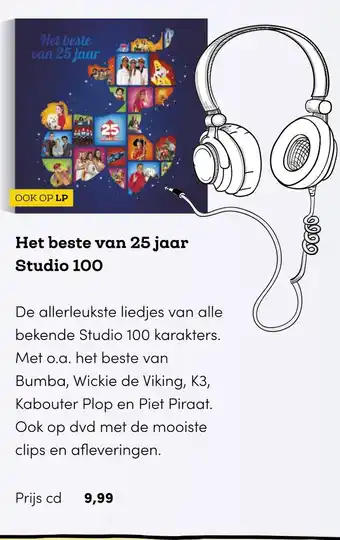 BookSpot Het beste van 25 jaar Studio 100 aanbieding