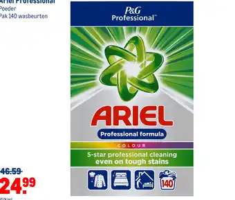 Makro Ariel Professional Poeder aanbieding