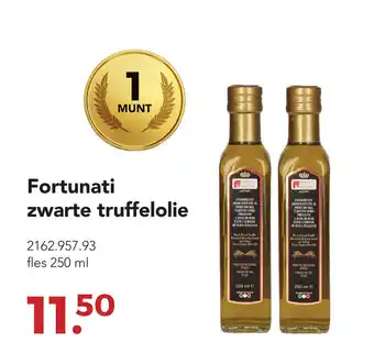 Zegro Fortunati zwarte truffelolie 250 ml aanbieding