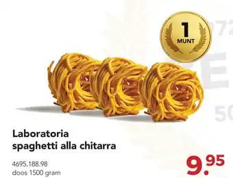 Zegro Laboratoria spaghetti alla chitarra 1500g aanbieding