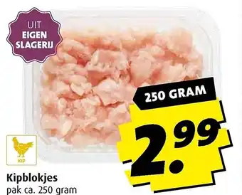 Boni Kipblokjes pak ca. 250 gram aanbieding