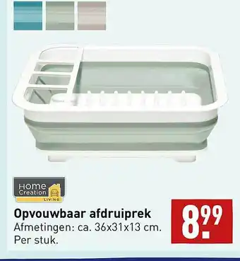 ALDI Opvouwbaar Afdruiprek aanbieding