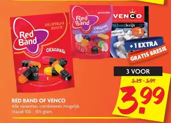 Dekamarkt Red Band of Venco 3*100-305g aanbieding