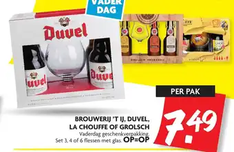 Dekamarkt Brouwerij 't IJ, Duvel, La Chouffe of Grolsch aanbieding