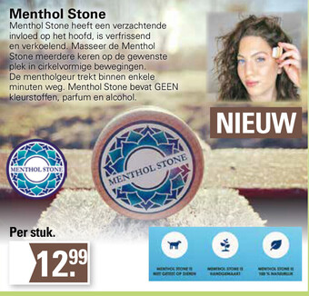 De Online Drogist Menthol stone aanbieding