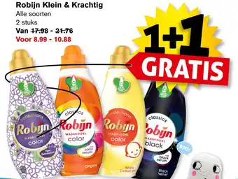 Hoogvliet Robijn Klein & Krachtig aanbieding