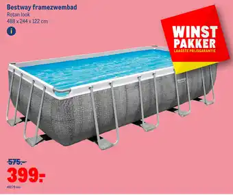 Makro Bestway framezwembad aanbieding