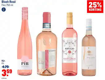 Makro Blush Rosé Fles 750 ml aanbieding