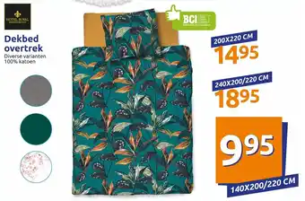 Action Hotel Royal Dekbed overtrek 200*220 cm aanbieding