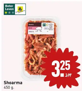 ALDI Shoarma 450g aanbieding