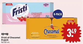 ALDI Fristi of chocomel 8-pack aanbieding