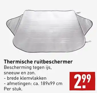 ALDI Thermische ruitbeschermer aanbieding