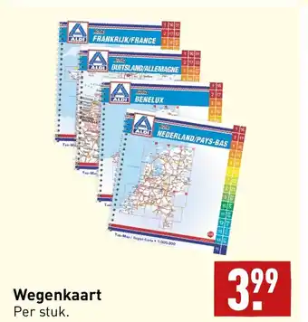 ALDI Wegenkaart aanbieding