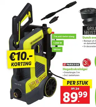 Lidl Parkside Hogedrukreiniger per stuk aanbieding