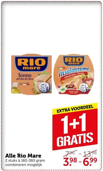 Coop Alle Rio Mare 160-360g aanbieding