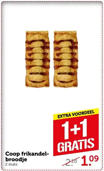 Coop Frikandelbroodje aanbieding