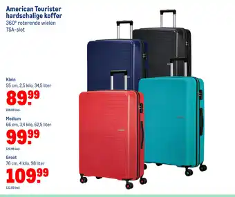 Makro American Tourister hardschalige koffer Klein aanbieding