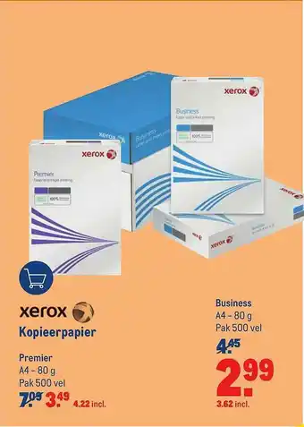 Makro Xerox Kopieerpapier aanbieding