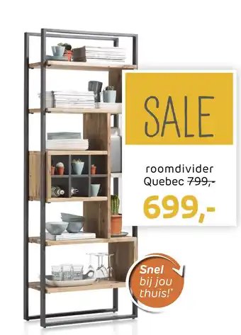 Henders & Hazel roomdivider Quebec aanbieding