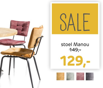 Henders & Hazel stoel Manou aanbieding