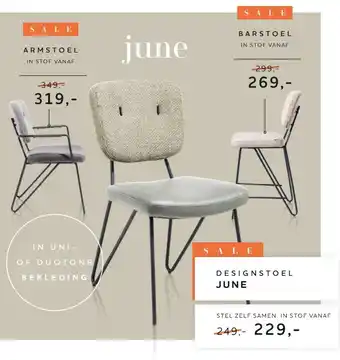 Xooon DESIGNSTOEL JUNE aanbieding