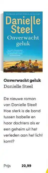 BookSpot Onverwacht Geluk - Danielle Steel aanbieding