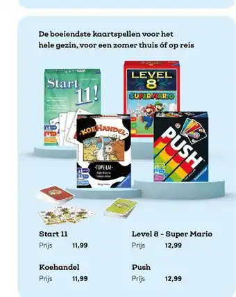 BookSpot Start 11, Koehandel, Level 8 - Super Mario Of Push aanbieding