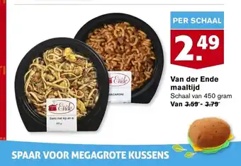 Hoogvliet Van der Ende maaltijd 450 gram aanbieding