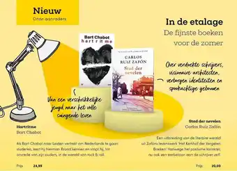 BookSpot Hartritme - Bart Chabot Of Stad Der Nevelen - Carlos Ruiz Zafón aanbieding