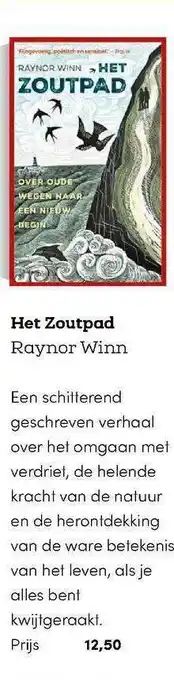 BookSpot Het Zoutpad - Raynor Winn aanbieding