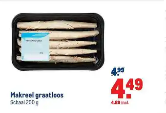 Makro Makreel Graatloos aanbieding