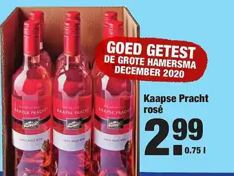 ALDI Kaapse Pracht Rosé aanbieding