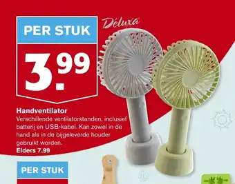 Hoogvliet Handventilator aanbieding