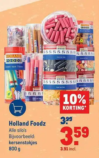 Makro Holland Foodz 10% Korting aanbieding